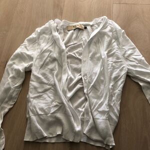 Aritzia White Button Down Shirt